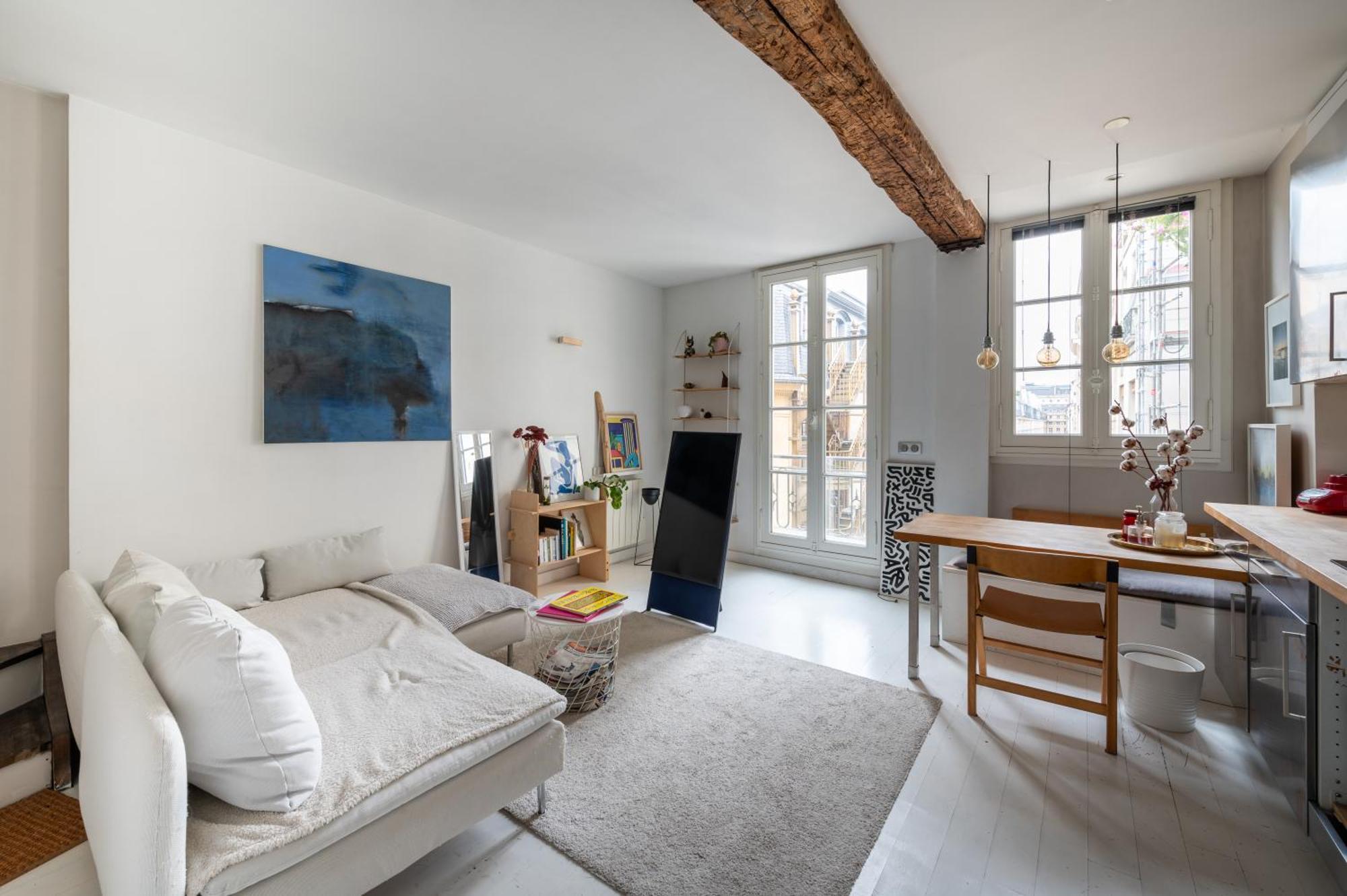 Stylish 1bd Duplex - Stunning Views Near Louvre * Paris